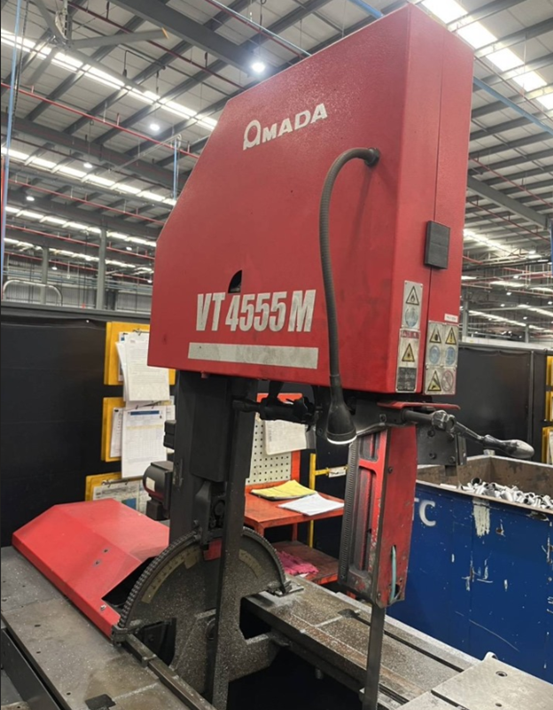 ภาพงานซ่อมเครื่องเลื่อยสายพาน